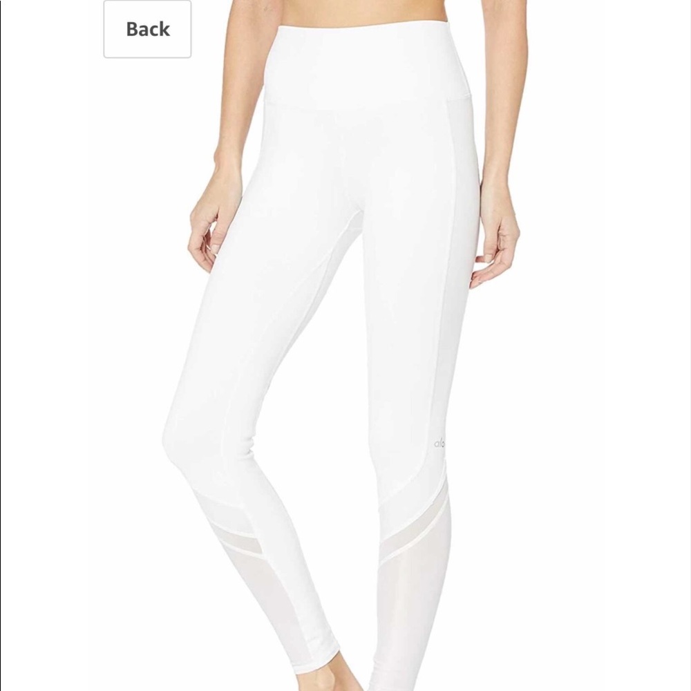 ALO YOGA NWT White Elevate Legging High- Rise, XXS